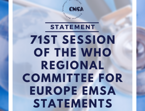 71st Session of the WHO Regional Committee for Europe EMSA Statements